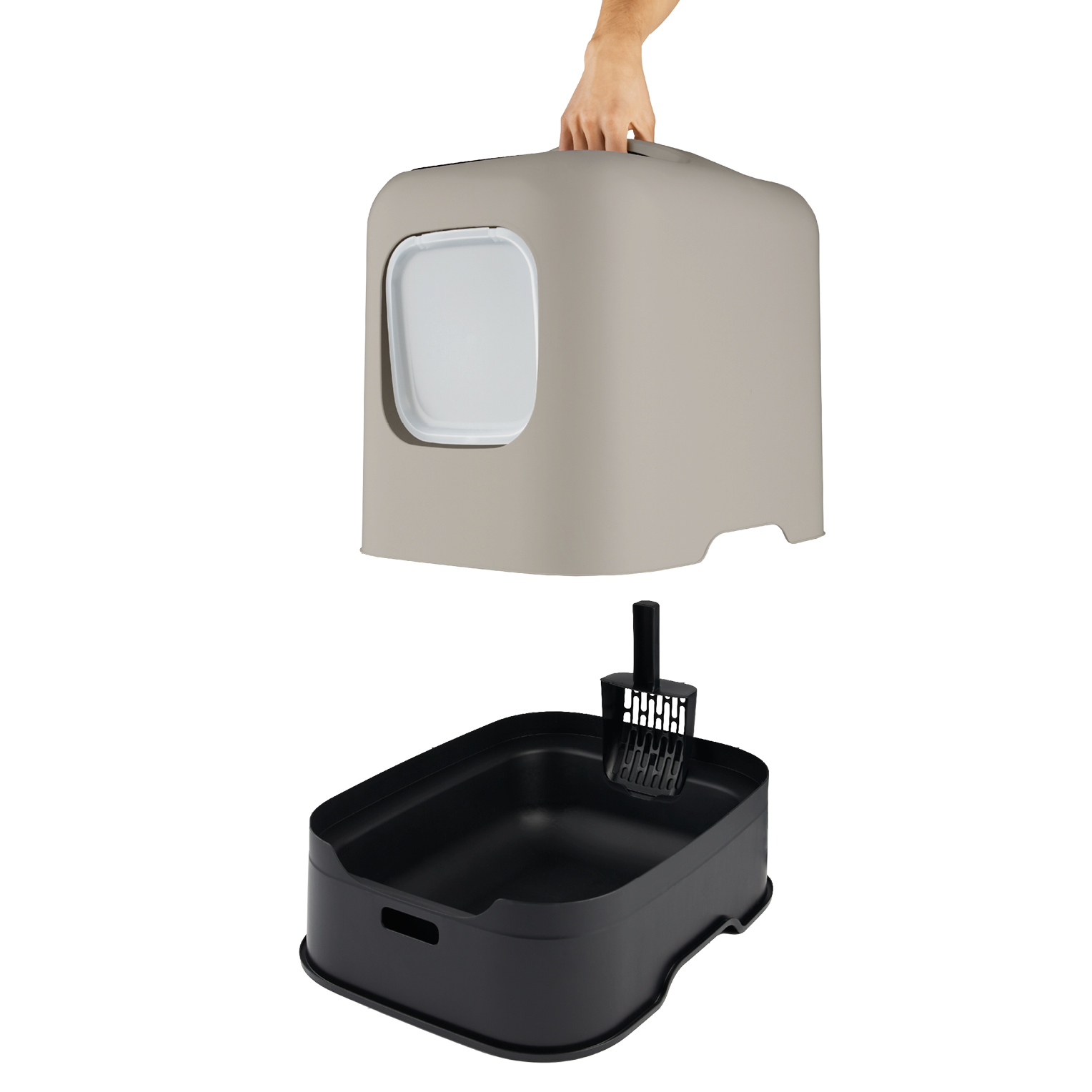 Biala kattenbak Cappuccino