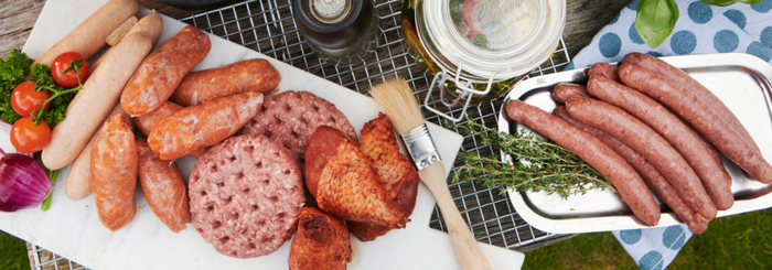 Groot stuk vlees BBQ
