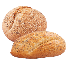 Volkorenbol of milanobroodje