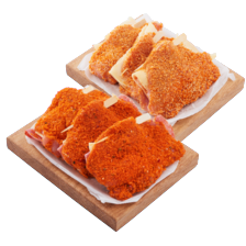 Ambachtelijke of Italiaanse cordon bleu