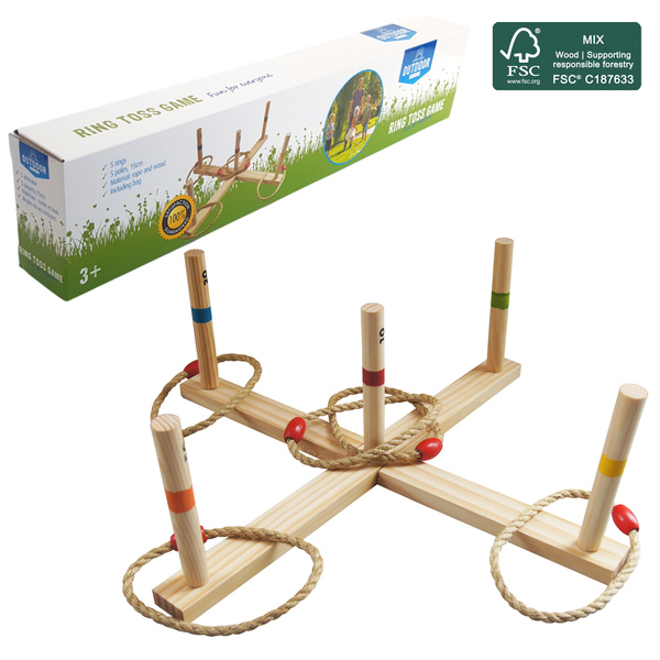 Ringwerpspel incl Draagtas FSC Ringwerpspel incl Draagtas FSC