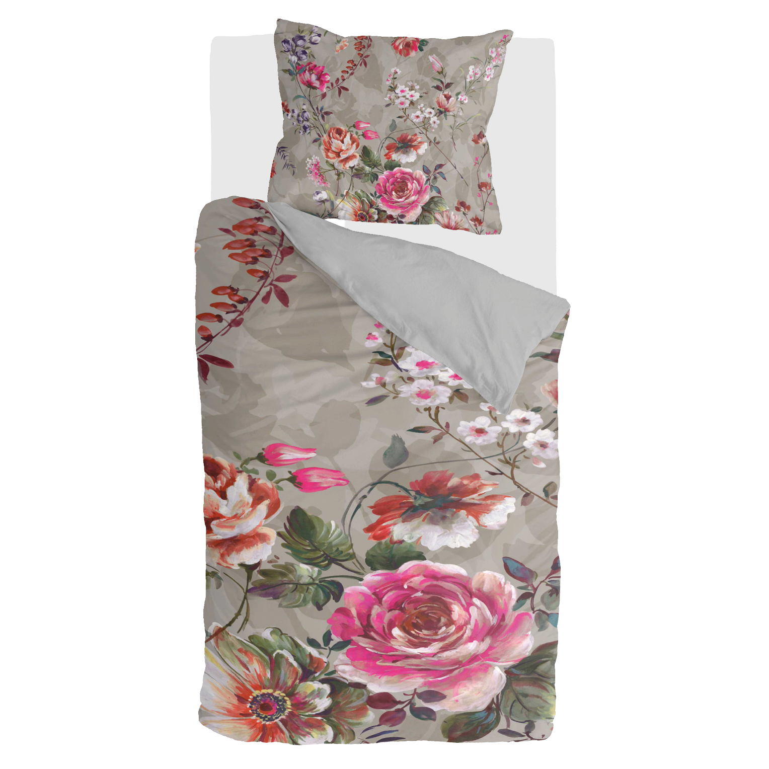 Byrklund Dekbedovertrek Rosy Hues Mult
