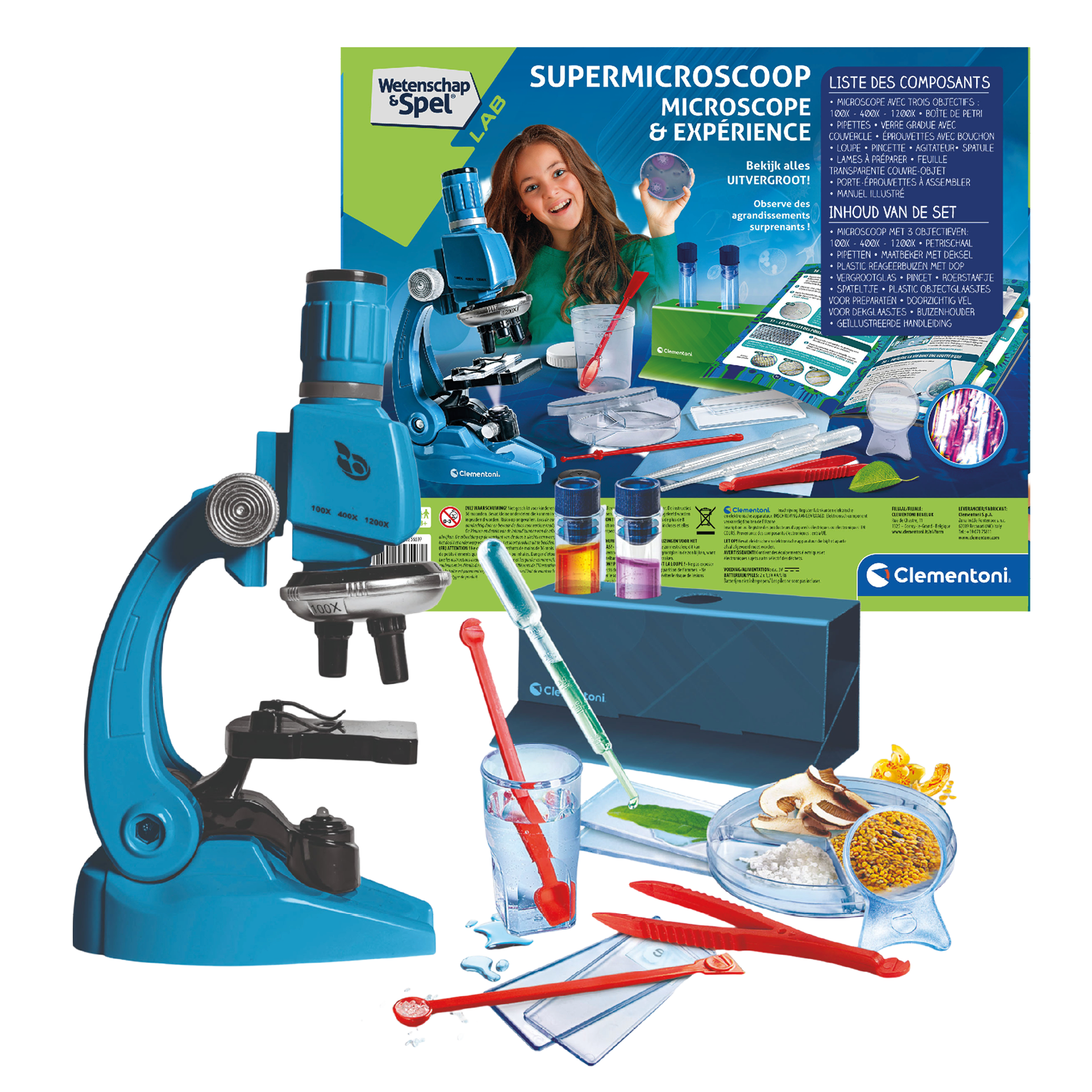 Wetenschap microscoop