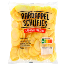 Aardappelschijfjes, mini krieltjes naturel, bis...