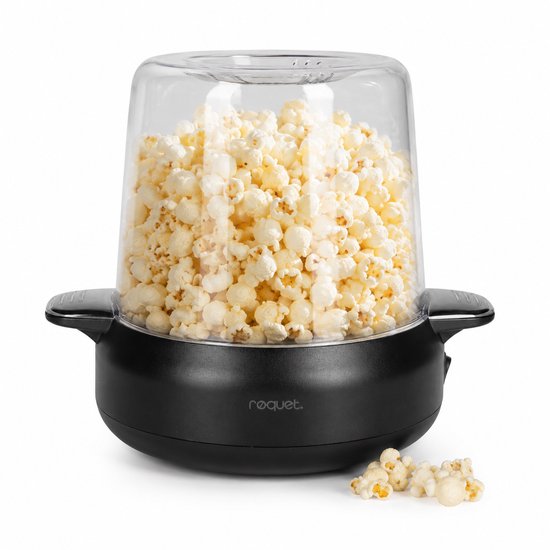 Roquet Popcorn Maker zwart