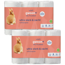 g'woon 4-laags toiletpapier
