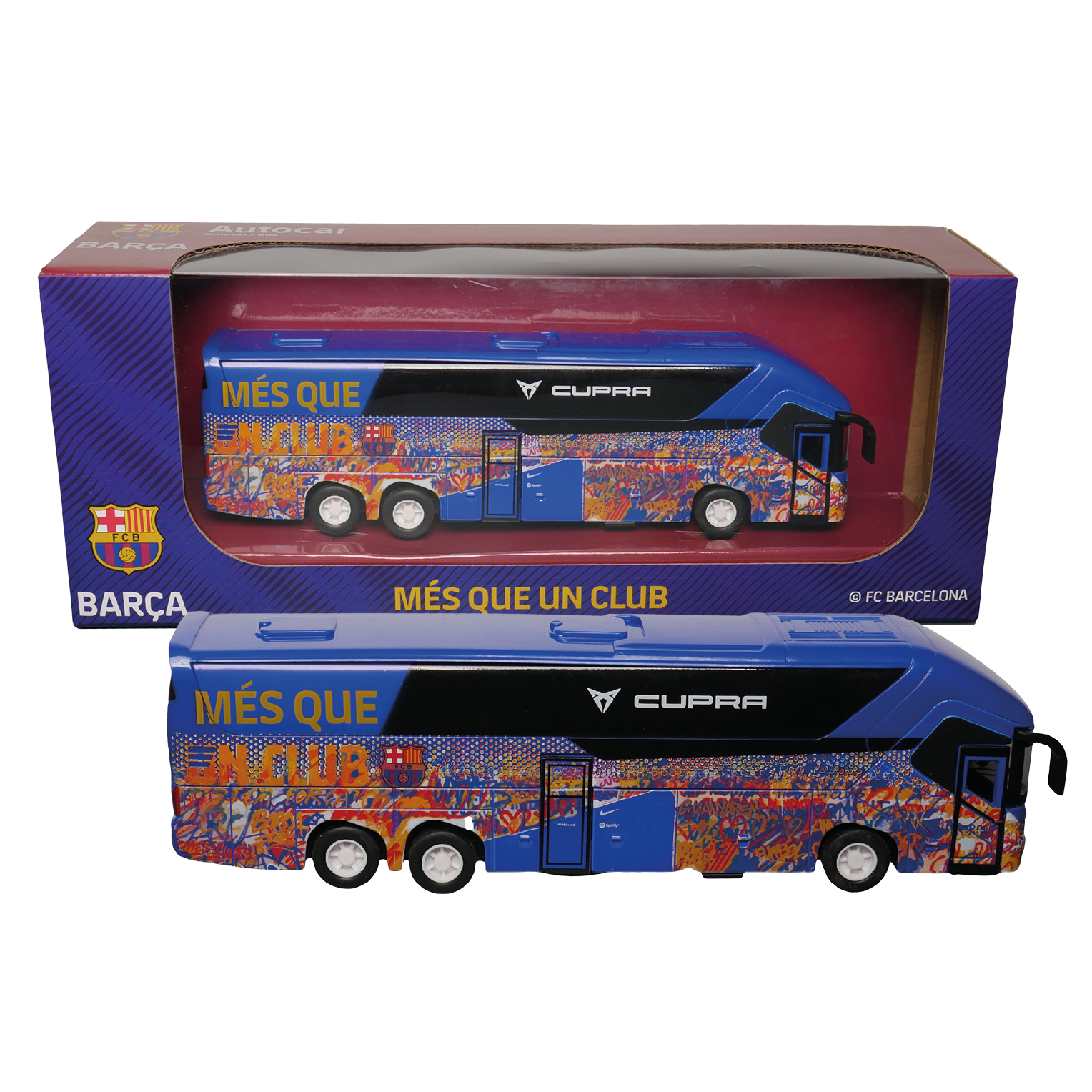 FC Barcelona spelersbus