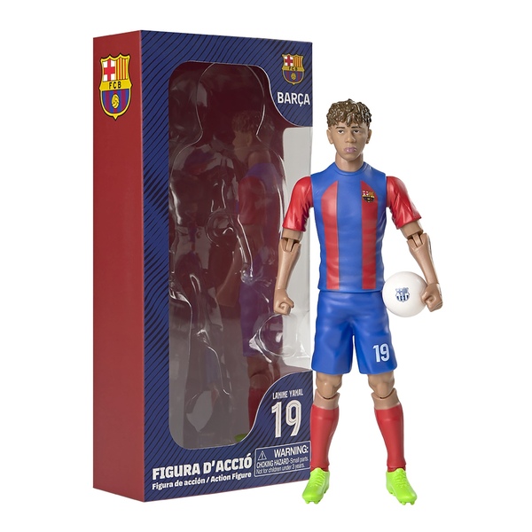 Voetbalfiguur FC Barcelona Lamine Yamal 20cm Voetbalfiguur FC Barcelona Lamine Yamal 20cm