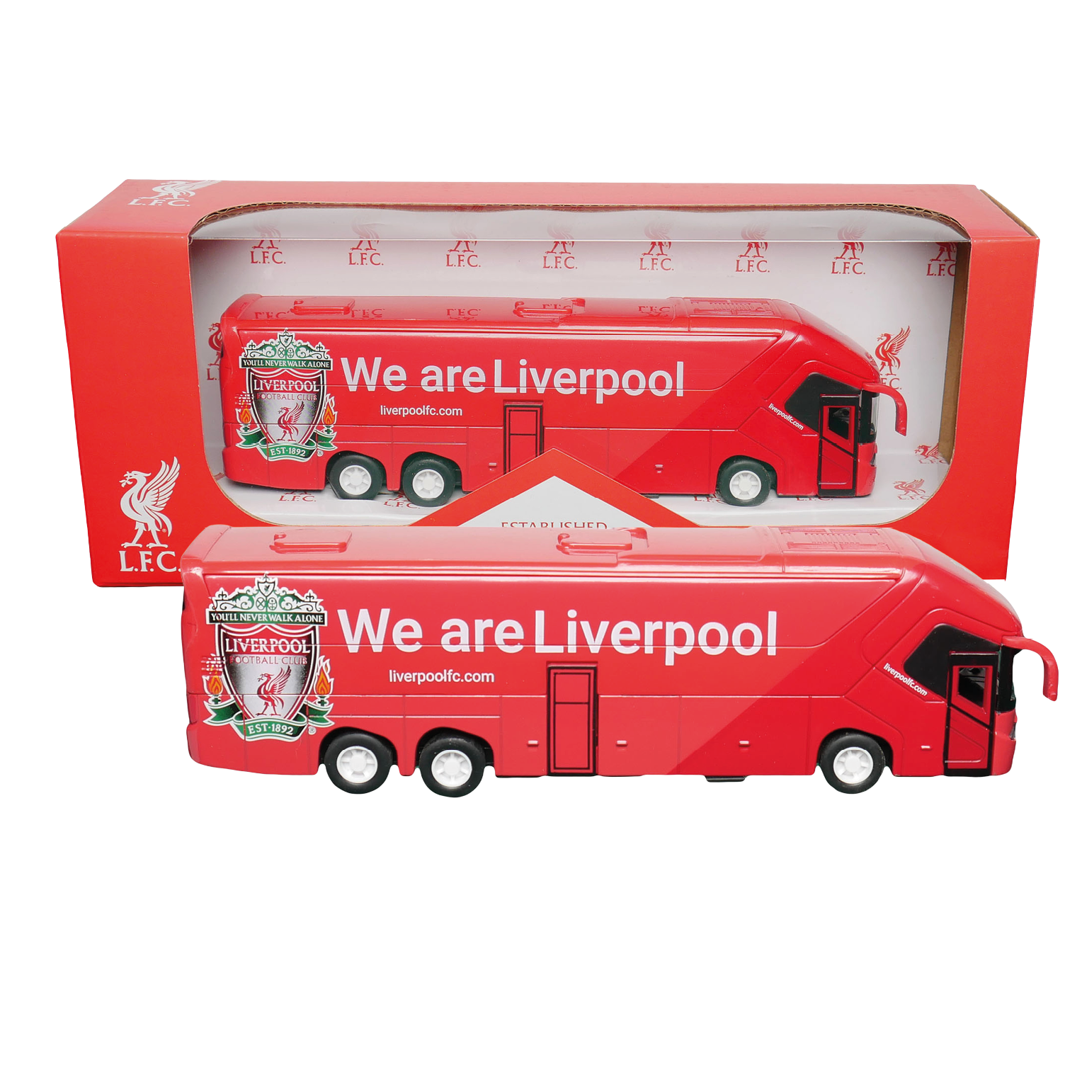 Liverpool FC spelersbus
