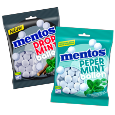Mentos dropmint- of pepermuntballen