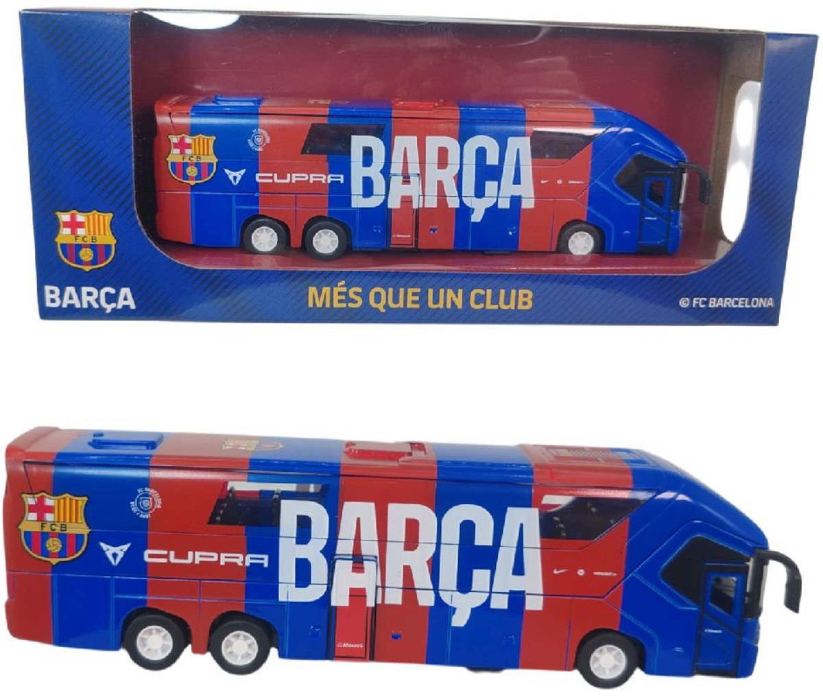 FC Barcelona spelersbus
