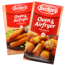 Alle Beckers & oven en airfryer snacks