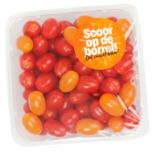 Snacktomaat mix rood-oranje