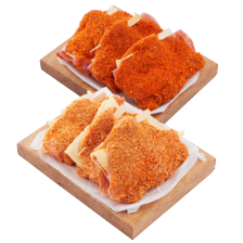 Ambachtelijke of Italiaanse cordon bleu