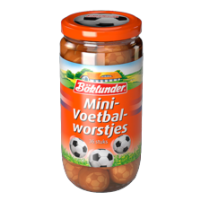 Böklunder mini voetbalworstjes